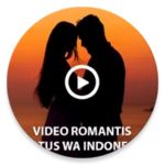 video cinta romantis status wa android application logo